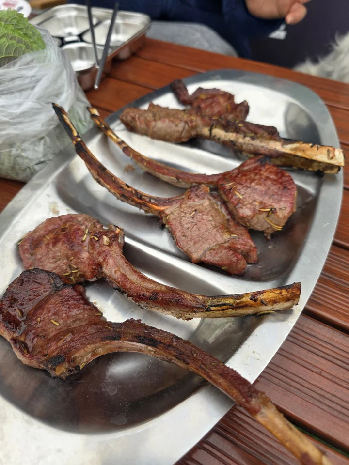 먹음직한 양고기