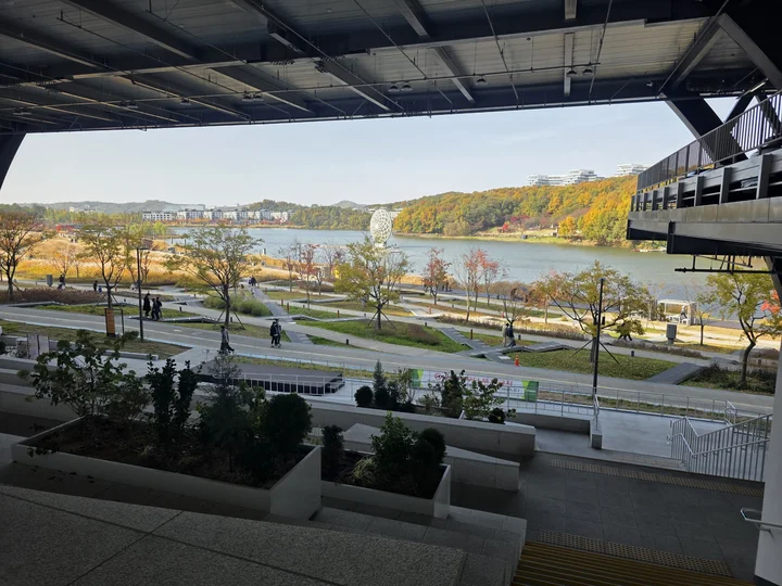 동탄 호수공원 전경