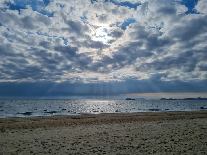 원산도 해변