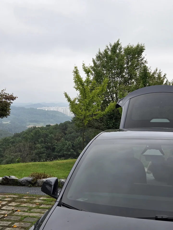 산성공원에서 잠시 차크닉